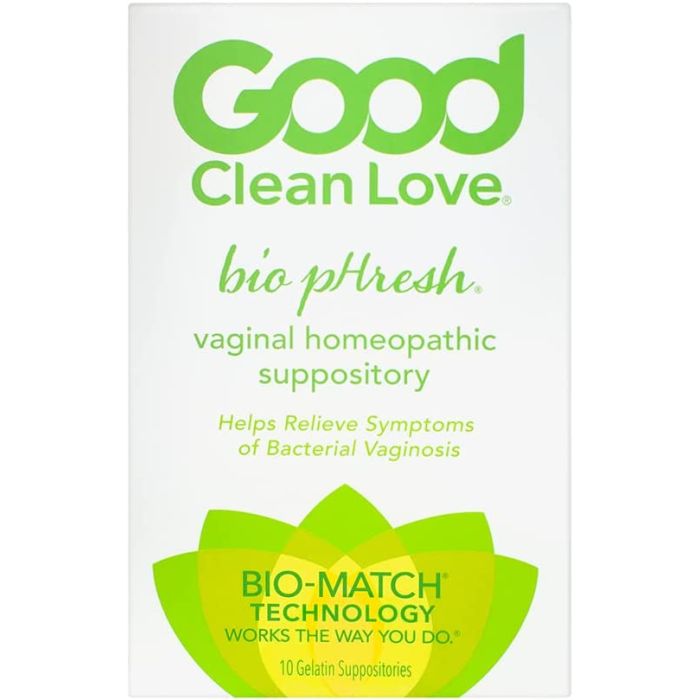 Good Clean Love BiopHresh Vaginal Homeopathic Suppository 10 Capsules - supplemynts.com