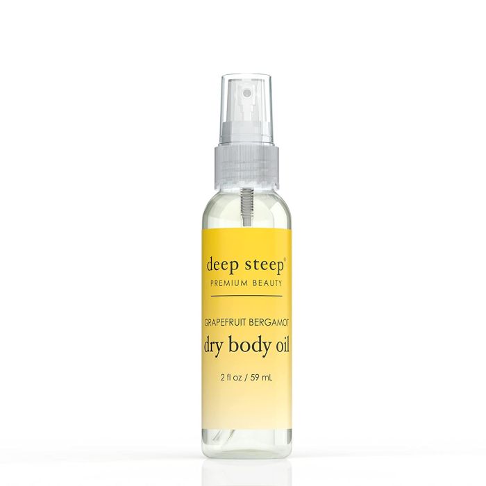 Grapefruit Bergamot Dry Body Oil 2 Oz Vegan Deep Steep Premium Beauty - supplemynts.com