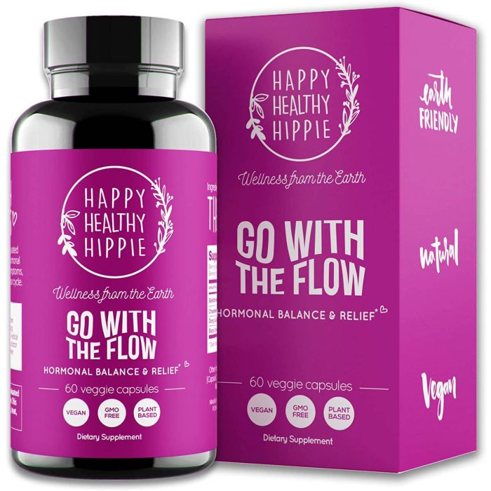 Happy Healthy Hippie Go With The Flow Vegan Women Hormone Balance - supplemynts.com
