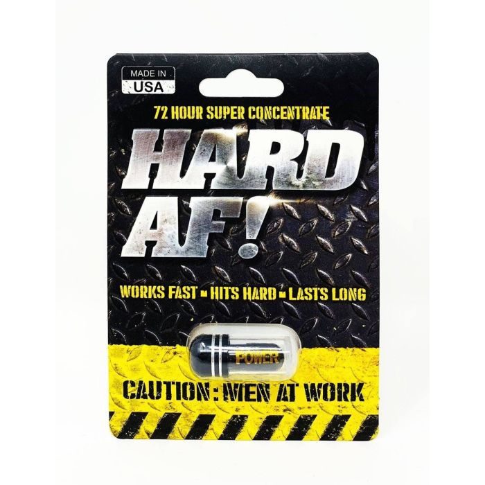 Hard Af Black 3500mg Male Sexual Dietary Supplement Pill - supplemynts.com