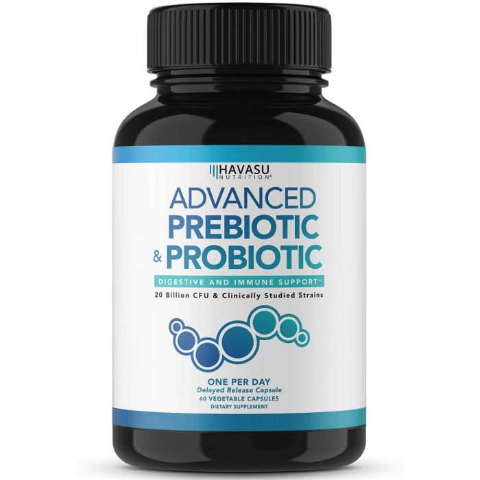 Havasu Advanced Prebiotics Probiotics Digestive Support 60 Veggie Caps - supplemynts.com