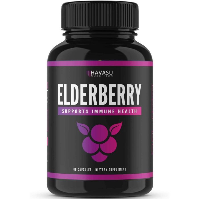 Havasu Immune Health Support Elderberry 60 Taste Free Capsules - supplemynts.com