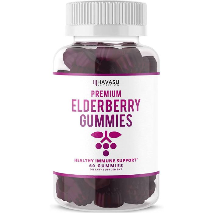 Havasu Premium Elderberry 60 Gummies Immune Support Supplement - supplemynts.com