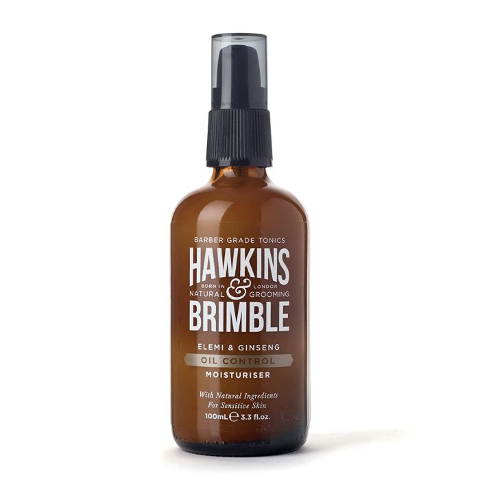 Hawkins Brimble Oil Control Moisturizer 100ml Sensitive Skin Natural - supplemynts.com