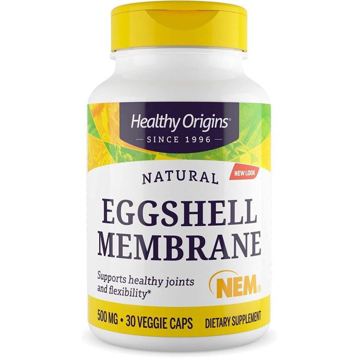 Healthy Origins Eggshell Membrane 500mg Veggie Caps Joint Support - supplemynts.com