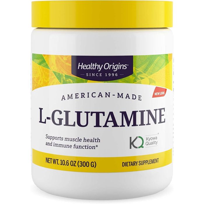 Healthy Origins L Glutamine Powder 300g Muscle Immune Support - supplemynts.com