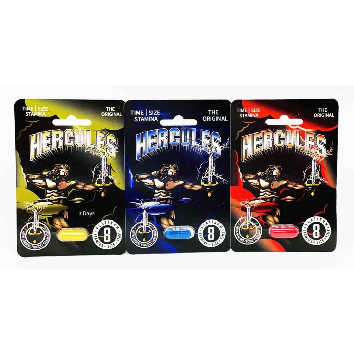Hercules Male Enhancement Sample 3 Pills Pack - supplemynts.com
