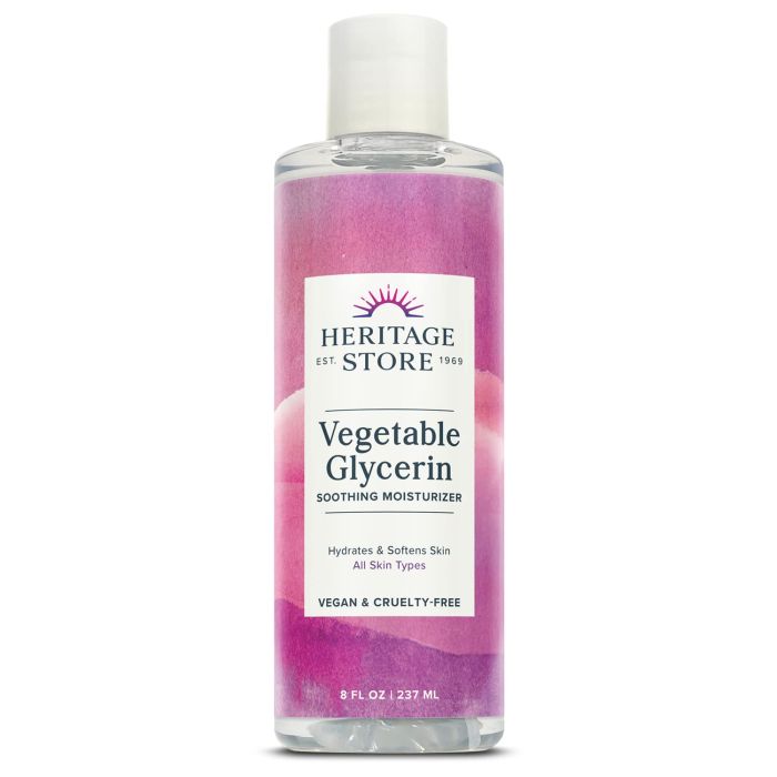 Heritage Store Vegetable Glycerin Soothing Moisturizer 8 Oz Vegan - supplemynts.com