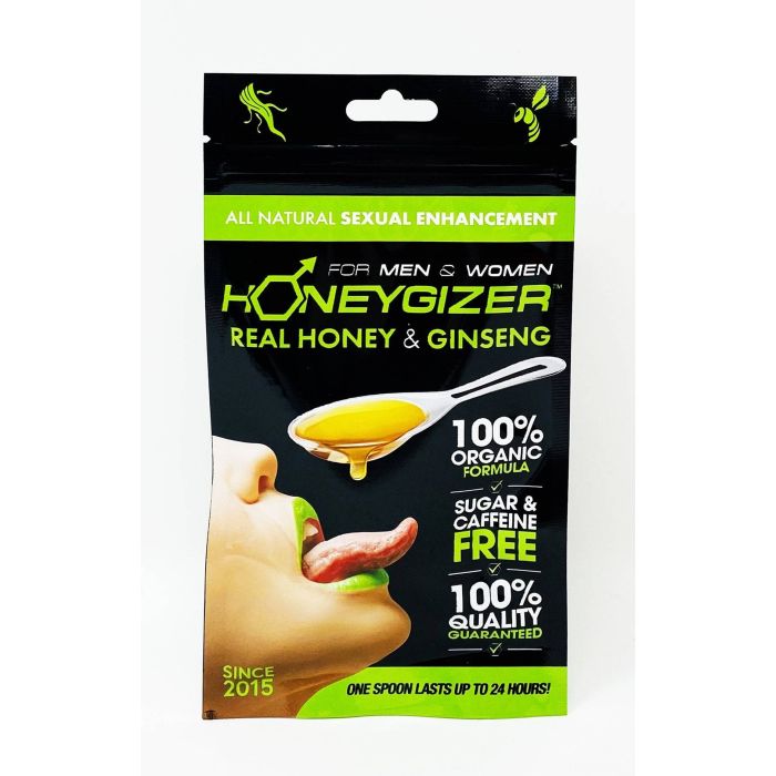 Honeygizer Spoon Real Honey Ginseng Male Enhancer - supplemynts.com