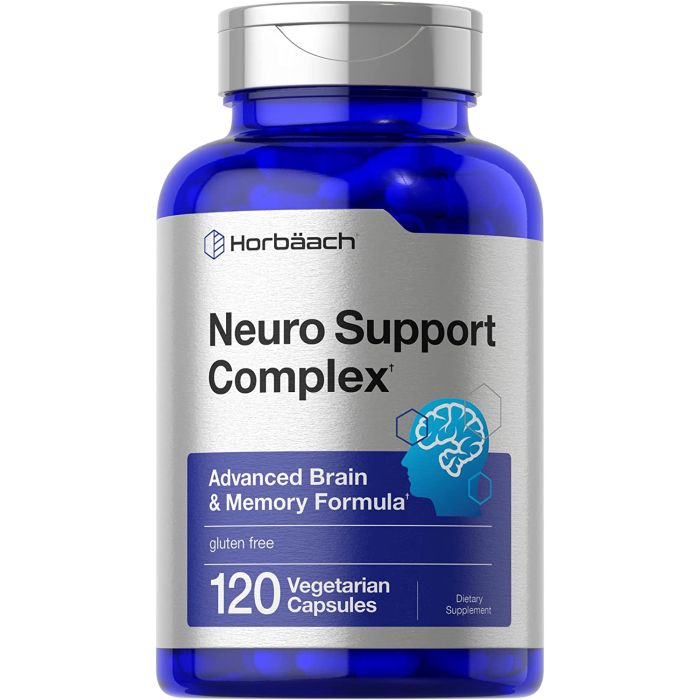 Horbaach Brain Neuro Support Complex Memory Formula 120 Vegetarian Cap - supplemynts.com