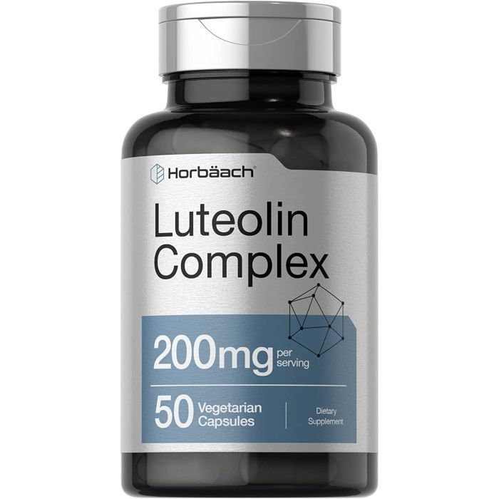 Horbaach Luteolin Complex 200 mg Nervous System Supplement 50 Caps - supplemynts.com