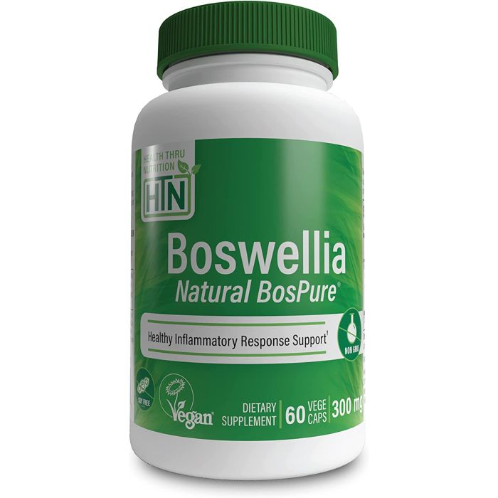HTN Boswellia 300mg 60 Vege Caps Natural BosPure Inflammatory Support - supplemynts.com