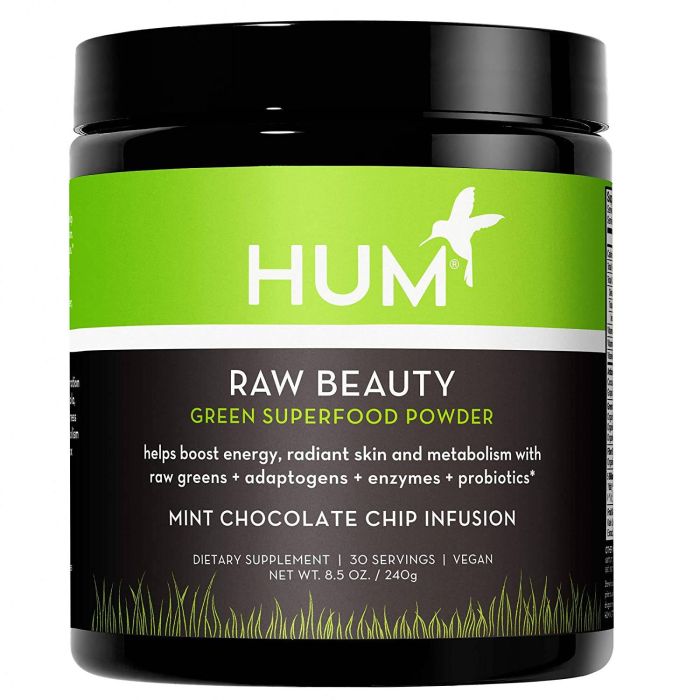 Hum Raw Beauty Superfood Greens Powder 8.5 Oz Flavored - supplemynts.com