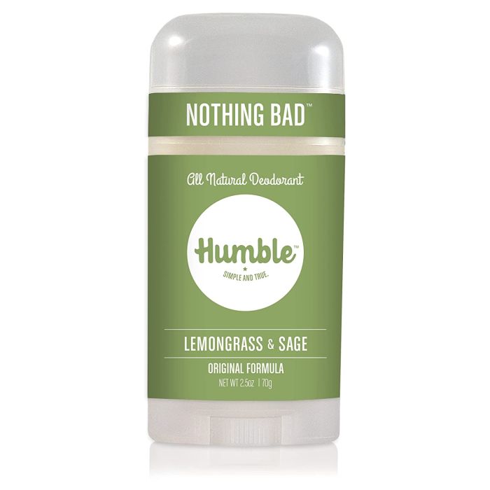 Humble Original Formula Aluminum Cruelty Free Deodorants 2.5 Oz - supplemynts.com