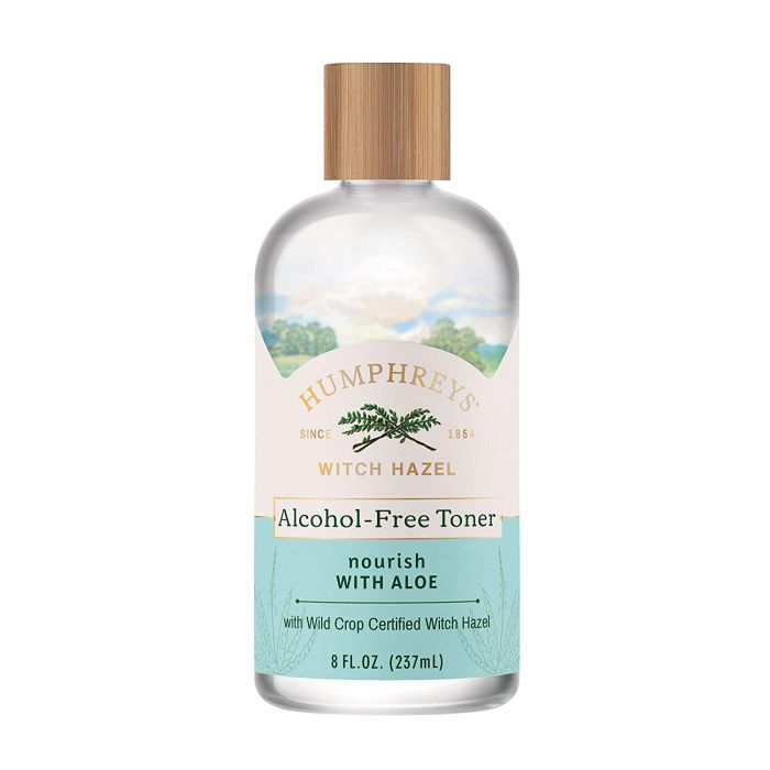 Humphreys Nourish Witch Hazel Aloe Alcohol Free Toner 8 Oz Organic - supplemynts.com