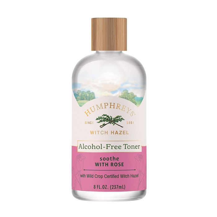 Humphreys Organic Nourish Witch Hazel Rose Alcohol Free Toner 8 Oz - supplemynts.com
