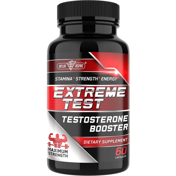 Influx Inspire Extreme Testosterone Booster Horny Goat Tongkat Ali 60c - supplemynts.com