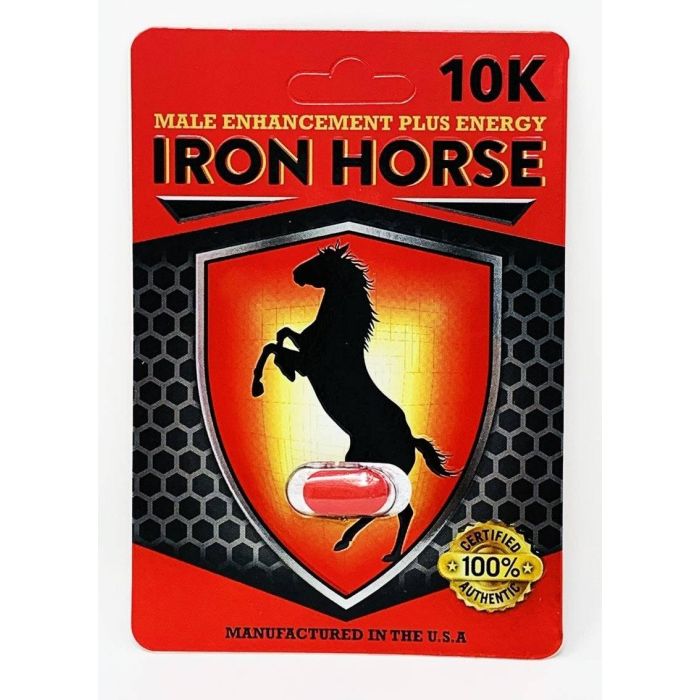 Iron Horse 10k Male Enhancement Energy Supplement Pill - supplemynts.com