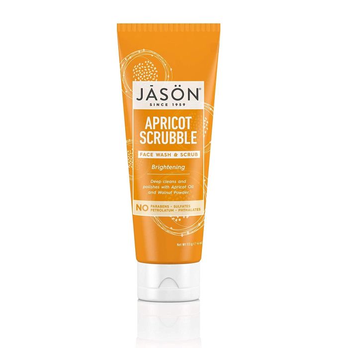 Jason Brightening Apricot Scrubble Face Wash 4 Oz Cruelty Free - supplemynts.com