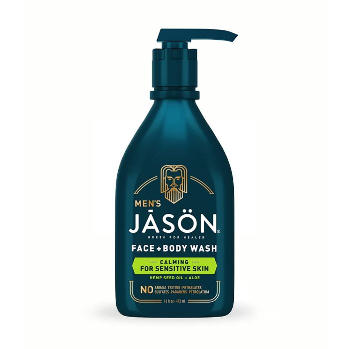 Jason Men Calming 2 In 1 Face Body Wash 16 Oz Sensitive Skin - supplemynts.com
