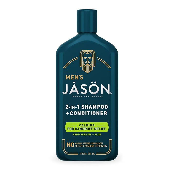 Jason Men Men’s 2 In 1 Shampoo Conditioner 12 Oz No Animal Testing - supplemynts.com