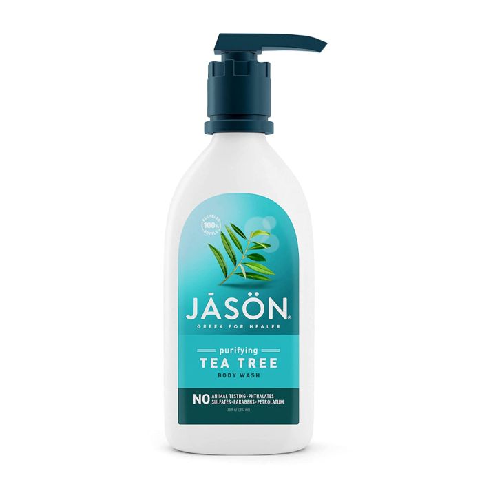 Jason Vegan Purifying Tea Tree Body Wash 30 Oz Biodegradable Formula - supplemynts.com