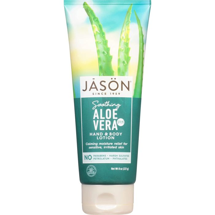 Jason Vegan Soothing Aloe Vera Hand Body Lotion 8 Oz Cruelty Free - supplemynts.com