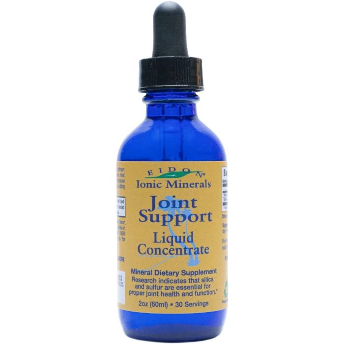Joint Support Liquid Concentrate Supplement 2 Oz Eidon Ionic Minerals - supplemynts.com