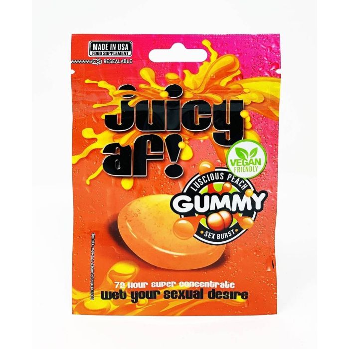 Juicy Af Female Enhancer Gummy Vegan Friendly 3500mg - supplemynts.com