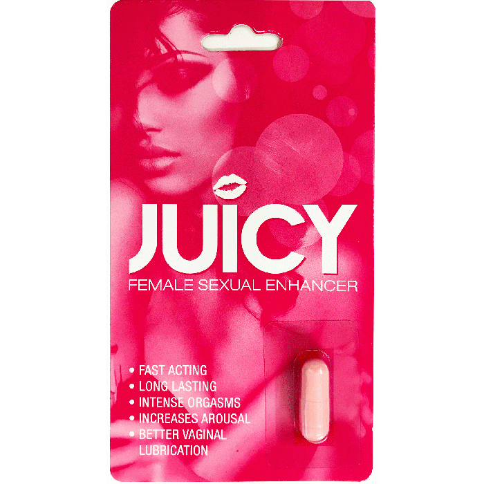 Juicy Female Sexual Enhancer Pill Better Vaginal Lubrication - supplemynts.com