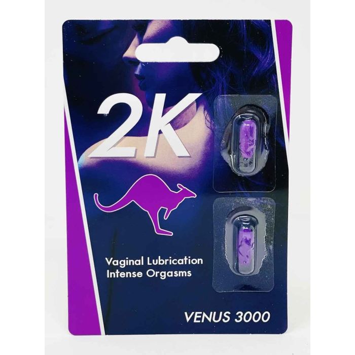 Kangaroo 2k Violet Venus 3000 For Her Sexual Enhancer 2 Pills Pack - supplemynts.com