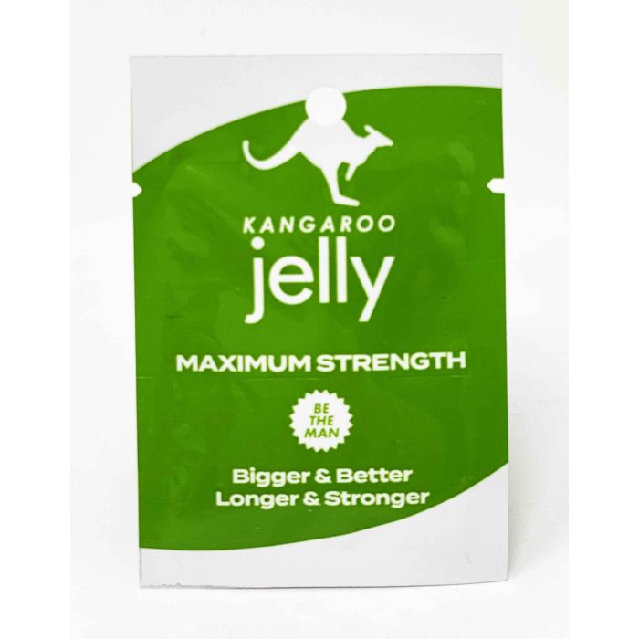Kangaroo Green Jelly Maximum Strength Male Enhancement Sachet - supplemynts.com