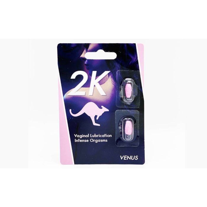 Kangaroo Pink Venus For Her Sexual Vaginal Lubrication 2 Pills Pack - supplemynts.com