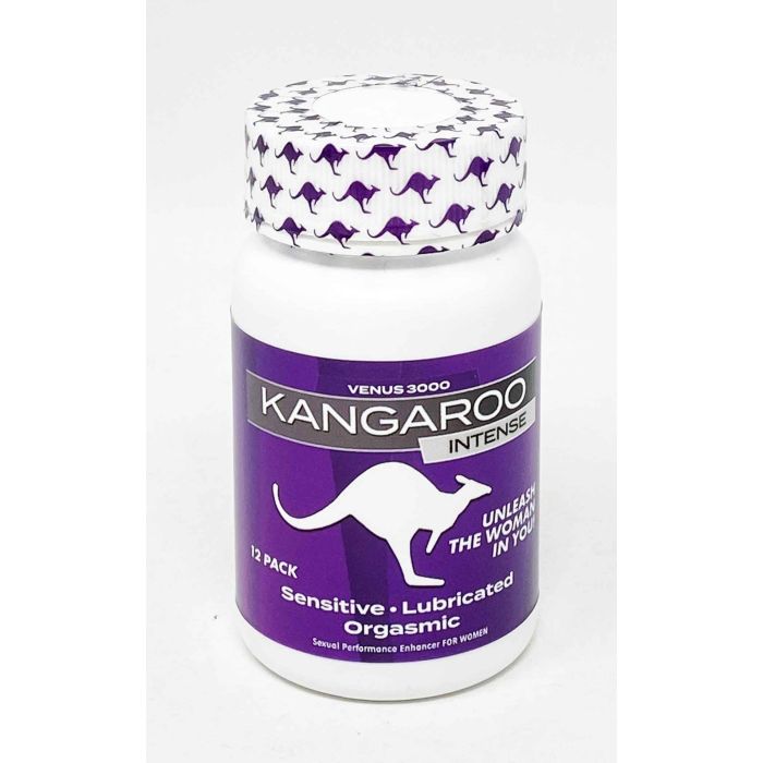 Kangaroo Venus 3000 For Her Lucky To Be A Woman 12 Pills Bottle - supplemynts.com