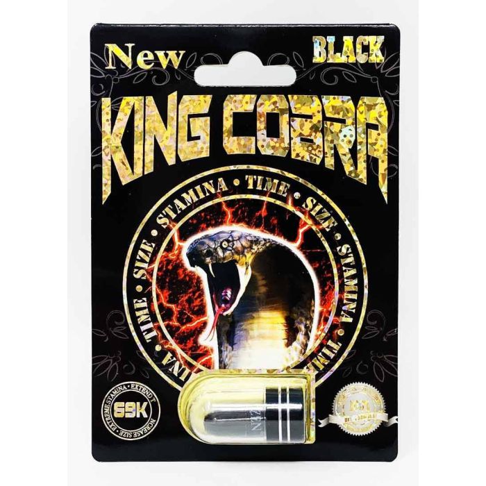 King Cobra Black 69k Male Enhancement For Men Pill - supplemynts.com