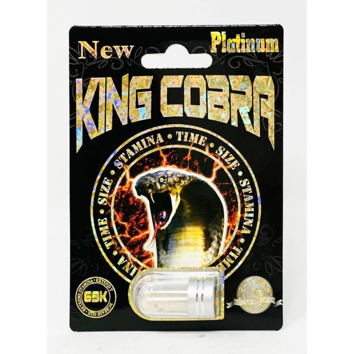 King Cobra Platinum 69k Male Enhancement For Men 1 Pill - supplemynts.com