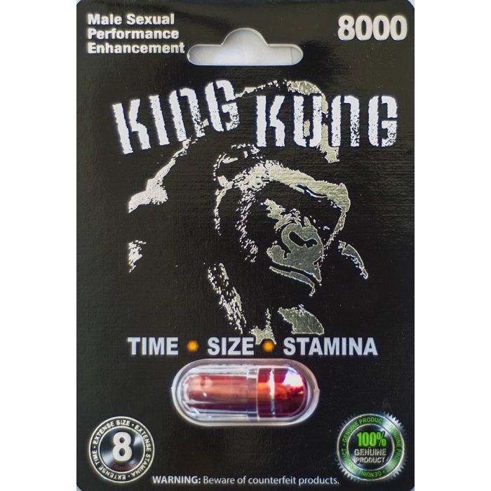 King Kung 8000 Male Sexual Performance Enhancement Red Pill - supplemynts.com