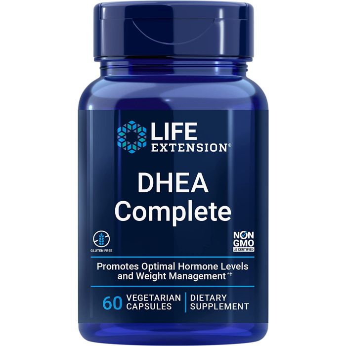 Life Extension DHEA Complete Weight Management 60 Vegetarian Caps - supplemynts.com