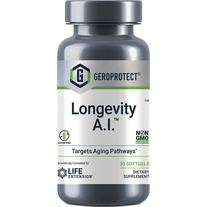 Life Extension GEROPROTECT Longevity A.I. Anti-aging 30 Softgels - supplemynts.com
