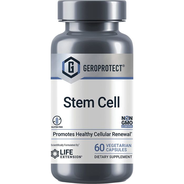 Life Extension GeroProtect Stem Cell Healthy Cell Support 60 VCaps - supplemynts.com