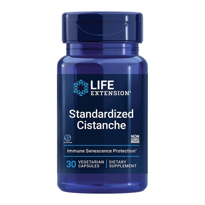 Life Extension Standardized Cistanche Immune Support 30 Veggie Caps - supplemynts.com