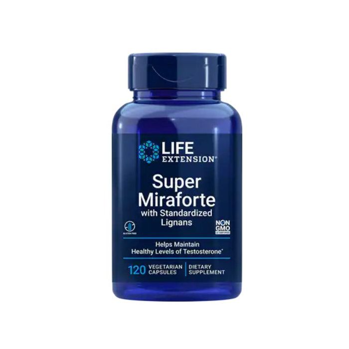 Life Extension Super Miraforte Standardized Lignans 120 Veggie Caps - supplemynts.com