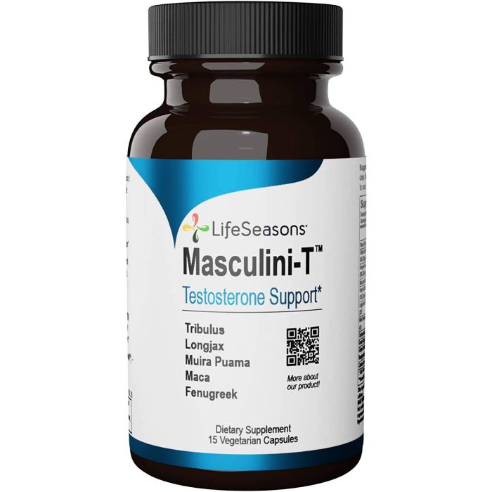 Life Seasons Masculini-t Testosterone Support 15 Veggie Capsules - supplemynts.com
