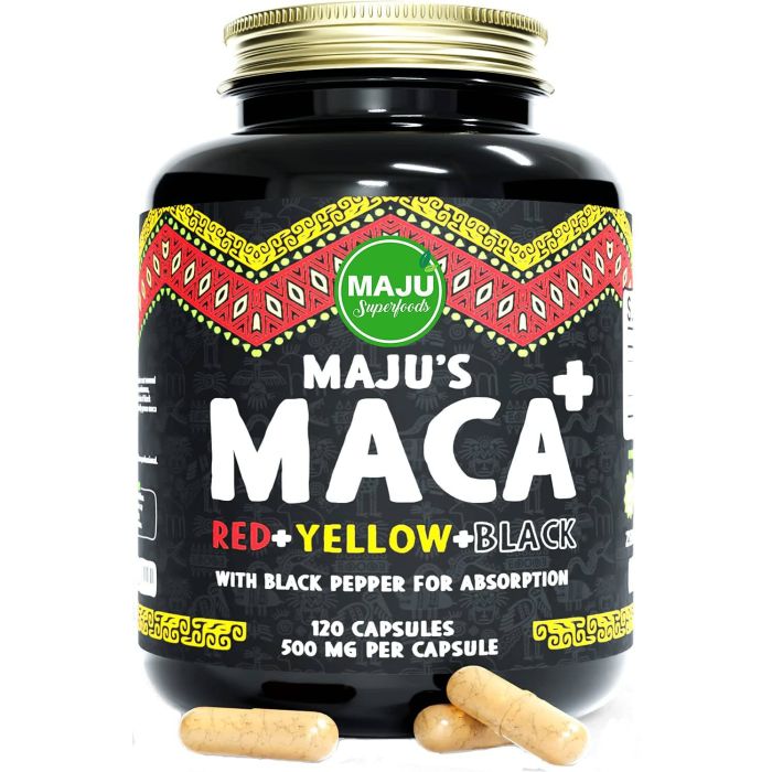 Maju's Organic Maca Capsules For Men And Women - supplemynts.com