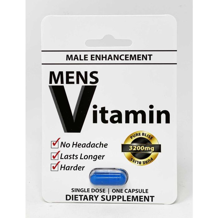 Mens Vitamin Sexual Enhancement Dietary Supplement Pill - supplemynts.com