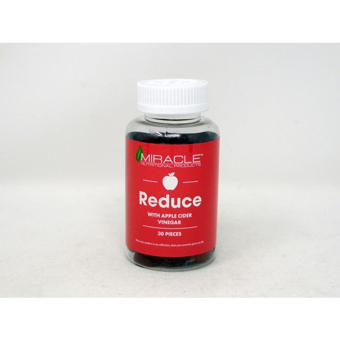 Miracle Reduce Apple Cider Vinegar 30 Gummies Bottle - supplemynts.com