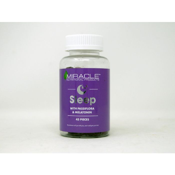 Miracle Sleep Support Passiflora Melatonin 45 Pcs Bottle Gummies - supplemynts.com