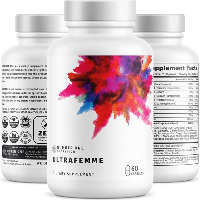 N1n 60 Vegan Caps Premium Female Enhancement Pills - supplemynts.com