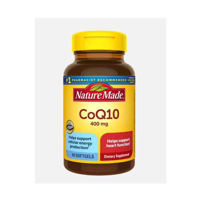 Nature Made CoQ10 400 Mg 40 Softgels Cellular Energy Production - supplemynts.com