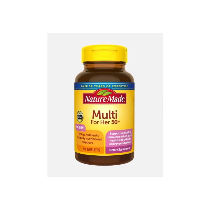 Nature Made Multivitamin For Her 50+ Daily Nutritional 90 Tablets - supplemynts.com